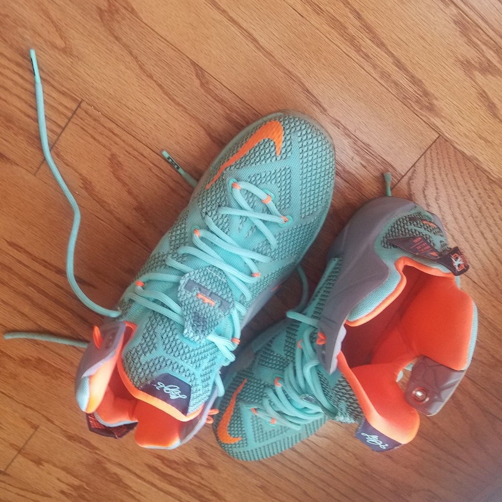 Lebron ankle high basketball shoes